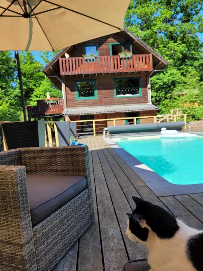 Le Chalet Du Cerf - Chambre D'Hote Сом-Лёз Экстерьер фото